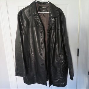 Banana Republic Black Leather Jacket